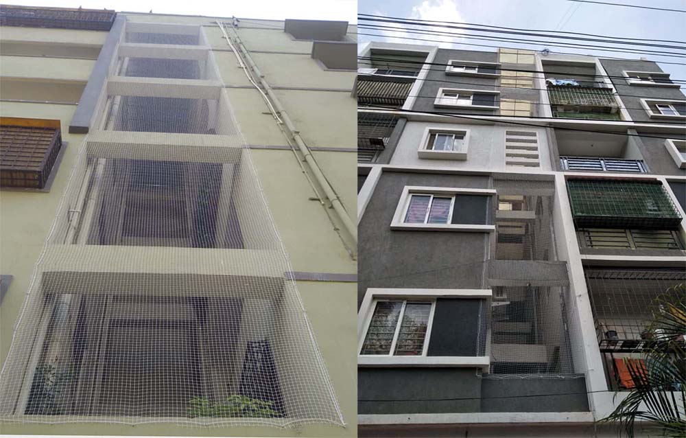 Duct Area safety nets in Hyderabad